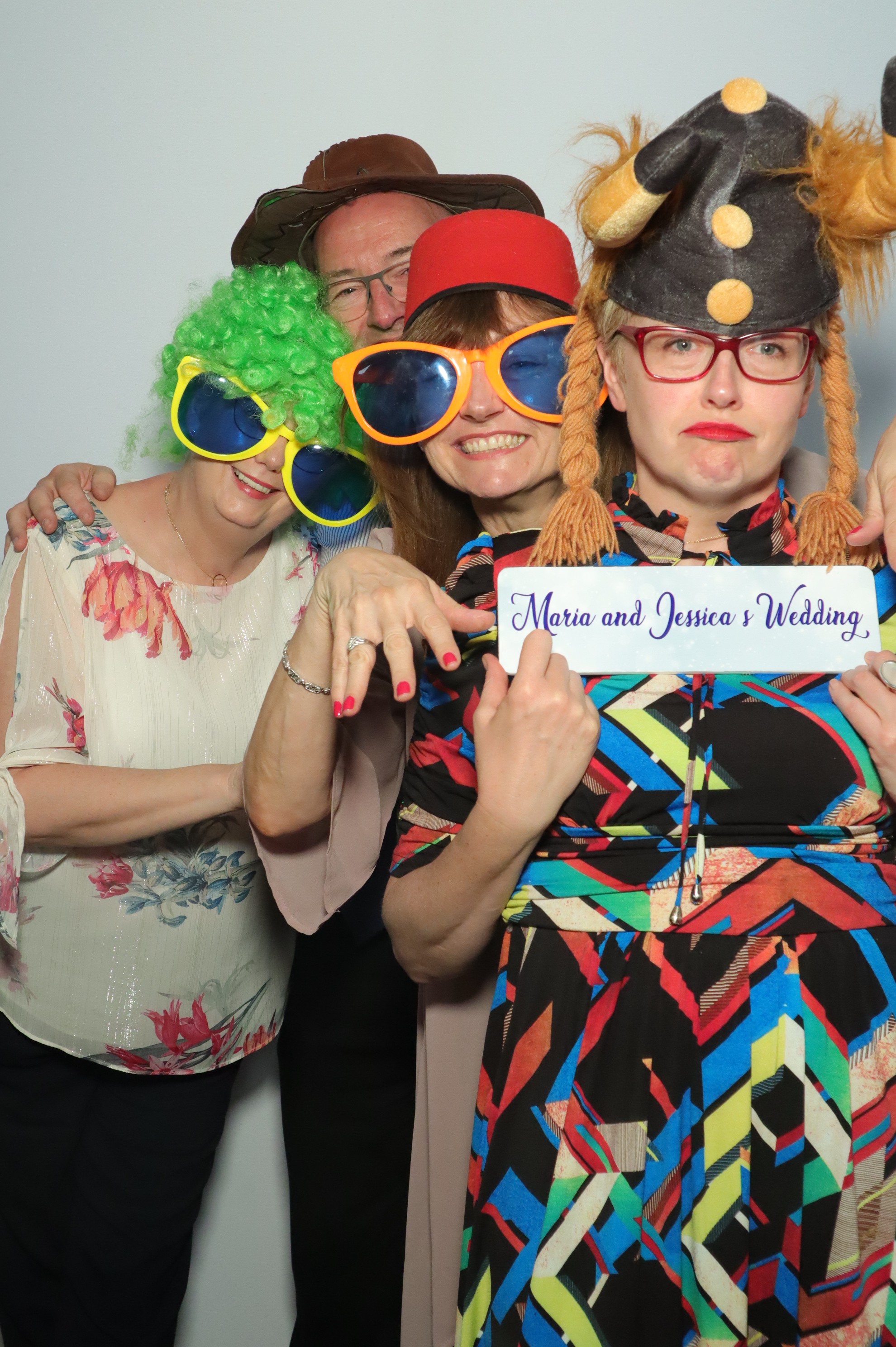Maria and Jessica's Wedding | View more photos from the event at gallery.myphotoboothexperience.co.uk/u/MyPhotoBoothExperienceLtd/Maria-and-Jessicas-Wedding